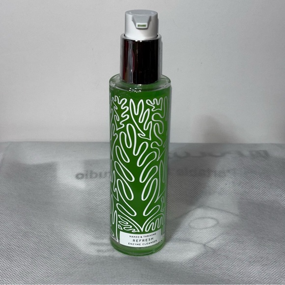Naked & Thriving Refresh Enzyme Cleanser Refreshing Green Skincare 120ml - Picture 1 of 4